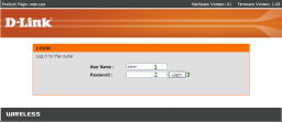 D-Link WBR-1310 - Login