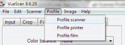 VueScan - Profile Scanner