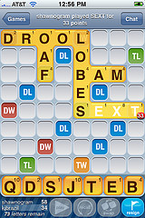 iPhone App - Words With Friends