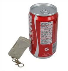 Spy Camera Coke Can