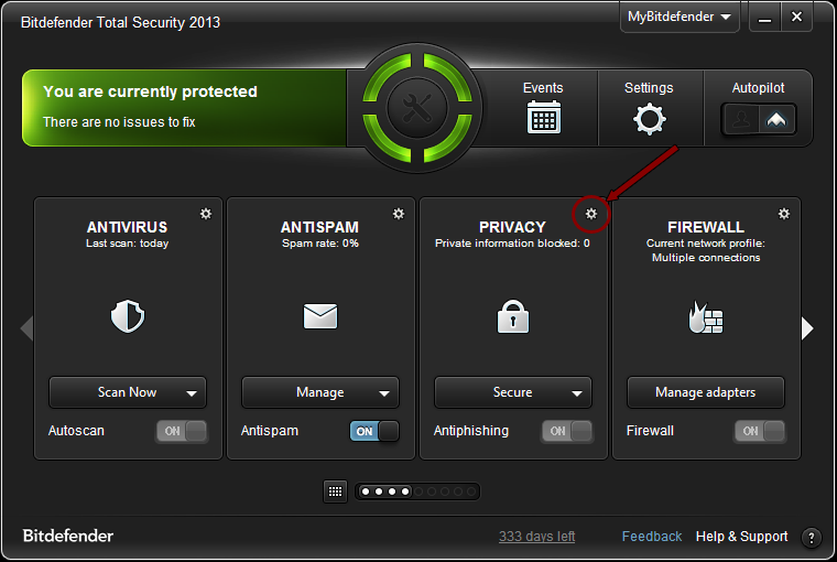 set my gitfinder