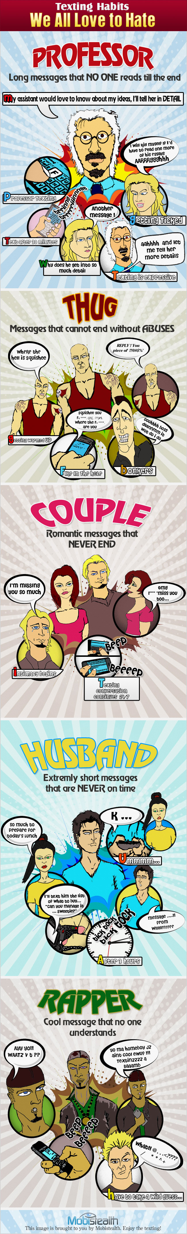 Text Messaging Habits We All Hate [Infographic]