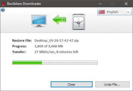 Backblaze Downloader