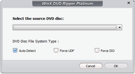 WinX Select Source