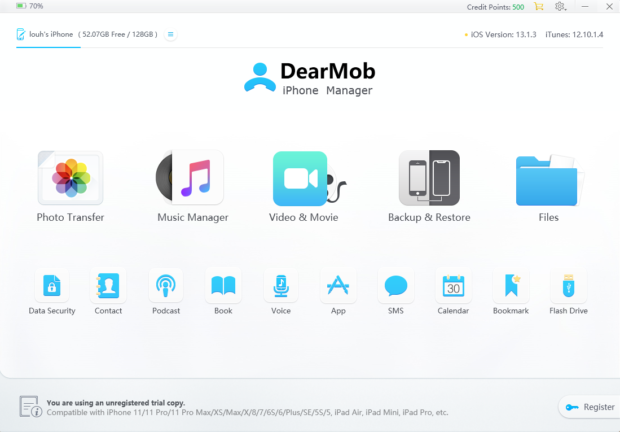 dearmob iphone manager serial key