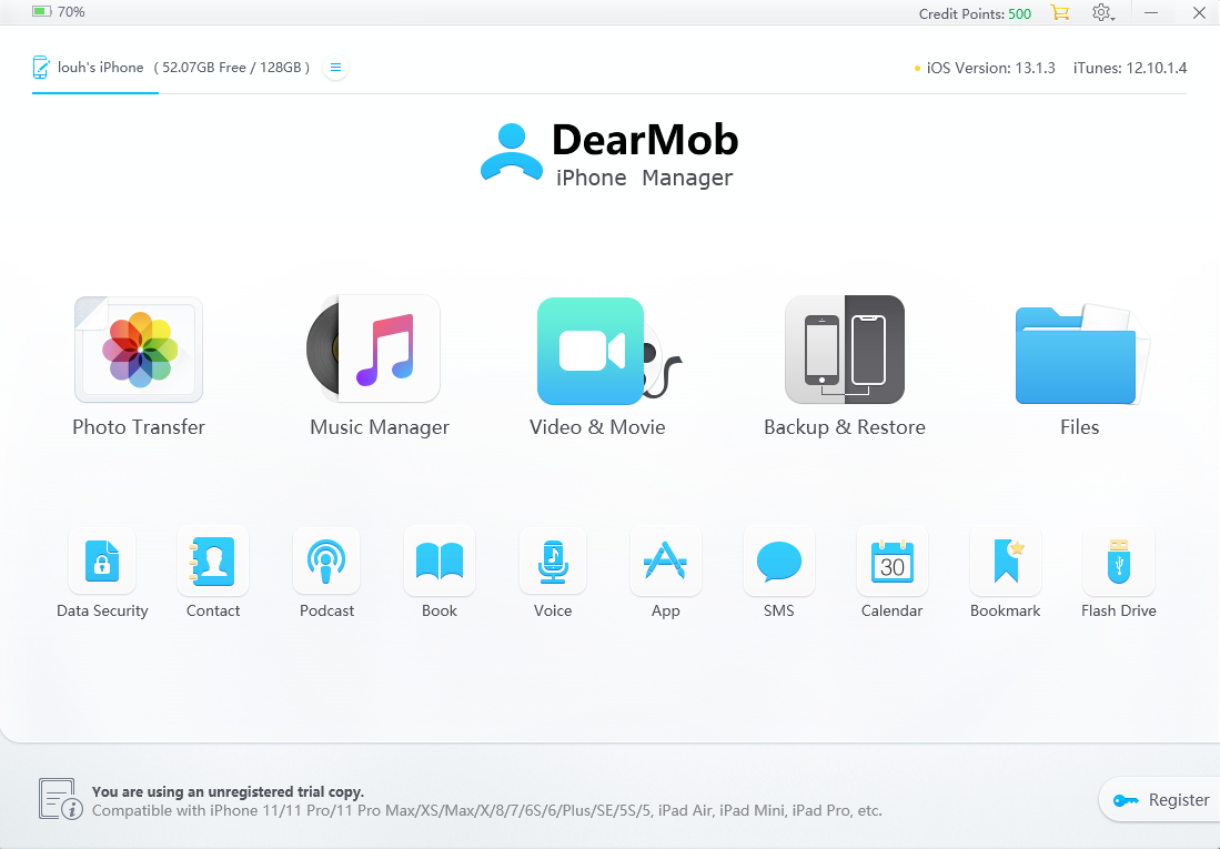 dearmob iphone manager buy